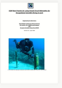 ESDP Best Practice for using Closed-Circuit Rebreather for Occupational Scientific Diving at work (2nd version)